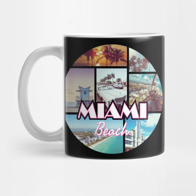 Miami Beach Florida by Radarek_Design